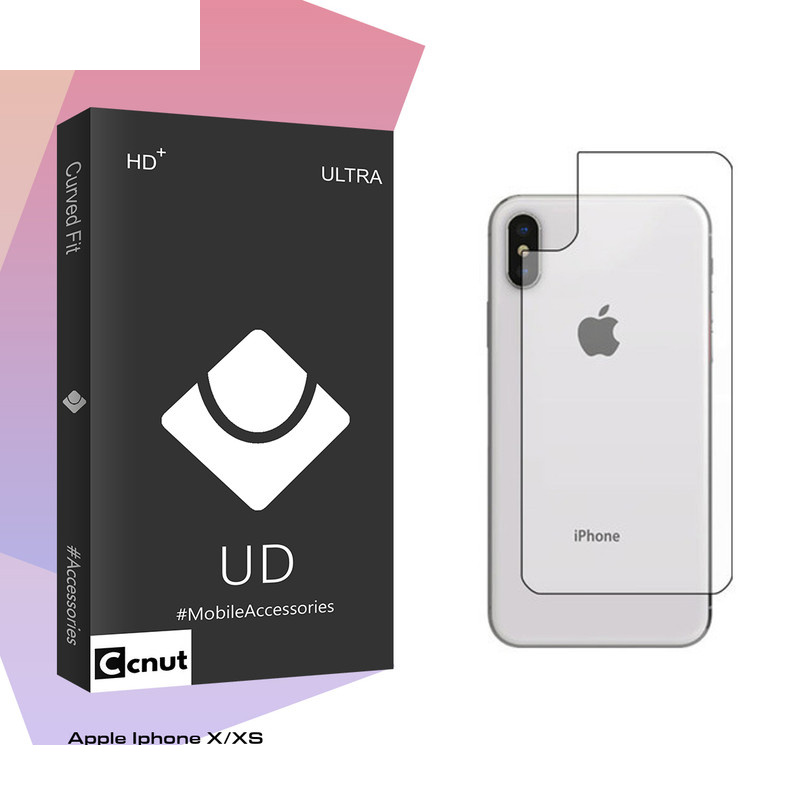 محافظ پشت گوشی کوکونات مدل UD Black مناسب برای گوشی موبایل اپل Iphone X/XS محافظ پشت گوشی کوکونات مدل UD Black مناسب برای گوشی موبایل اپل Iphone X/XS