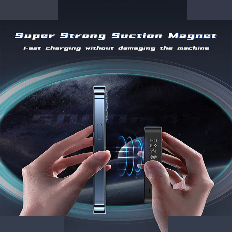 پاوربانک رسی مدل Magnetic charging MARS SERIES ظرفیت 5000 میلی آمپر ساعت پاوربانک رسی مدل Magnetic charging MARS SERIES ظرفیت 5000 میلی آمپر ساعت