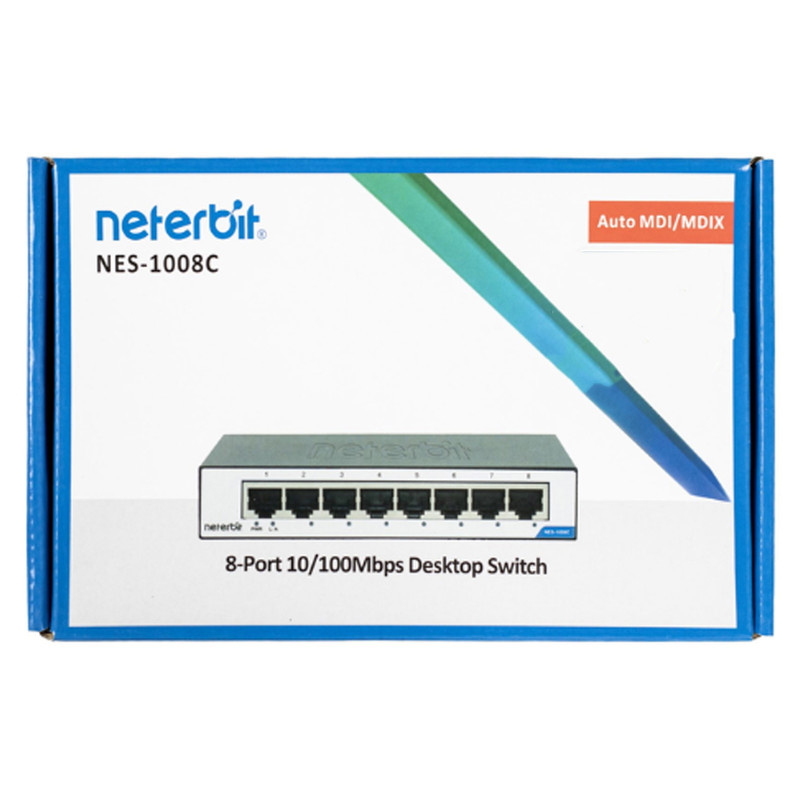 سوییچ 8 پورت نتربیت مدل NGS-1008C سوییچ 8 پورت نتربیت مدل NGS-1008C