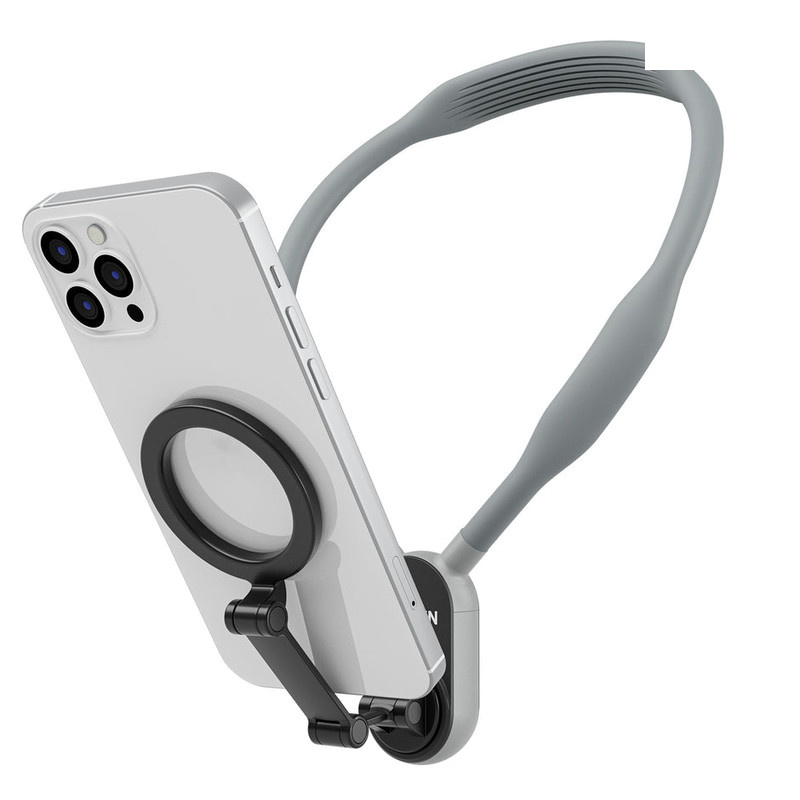 نگهدارنده گوشی موبایل تلسین مدل magnetic neck holder نگهدارنده گوشی موبایل تلسین مدل magnetic neck holder