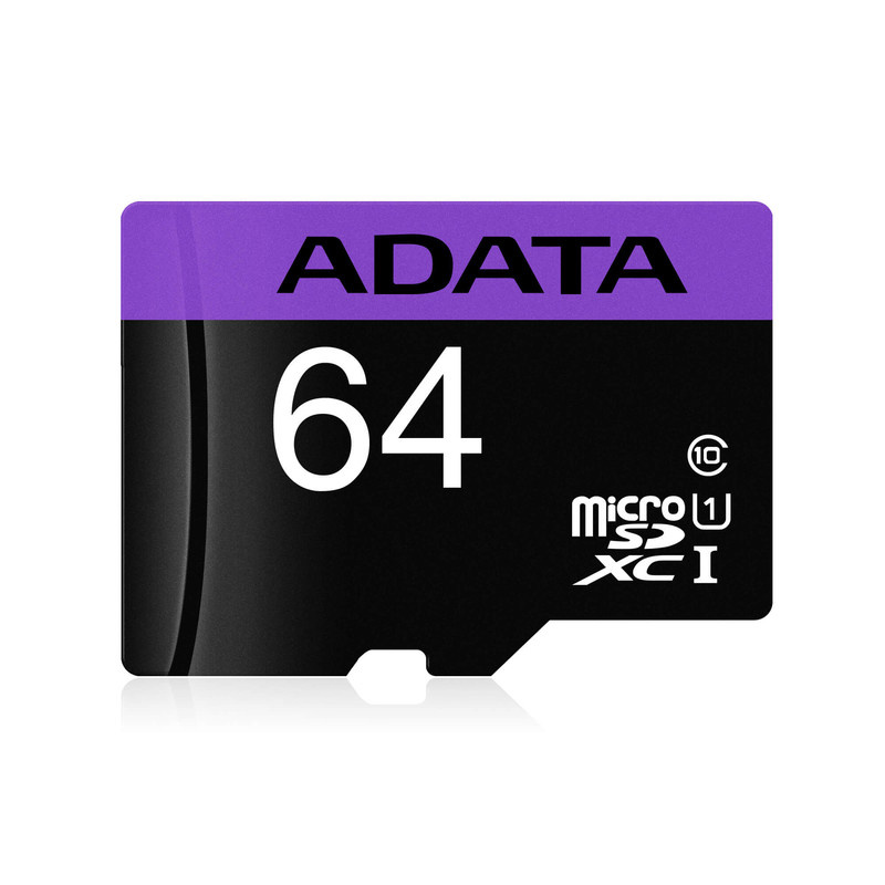 کارت حافظه microSDHC ای دیتا مدل Premier کلاس 10 استاندارد UHS-I سرعت 80MBps ظرفیت 64 گیگابایت کارت حافظه microSDHC ای دیتا مدل Premier کلاس 10 استاندارد UHS-I سرعت 80MBps ظرفیت 64 گیگابایت