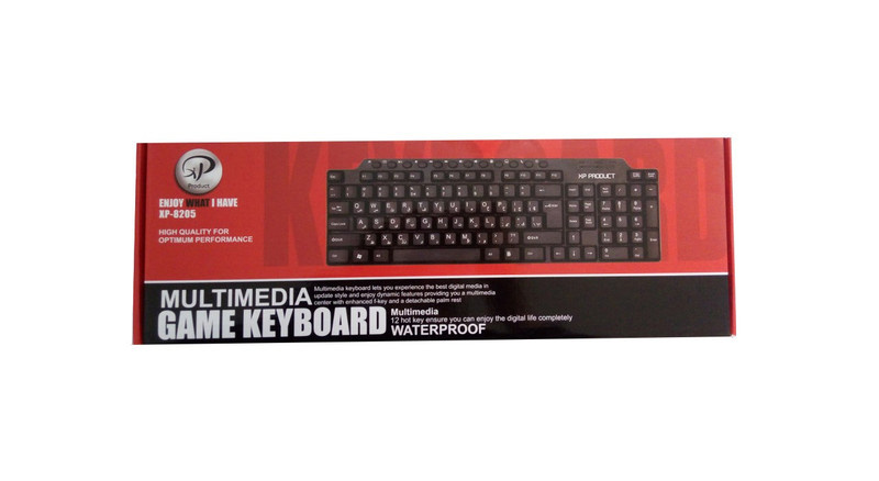 کیبورد ایکس پی-پروداکت مدل XP-8205 کیبورد ایکس پی-پروداکت مدل XP-8205