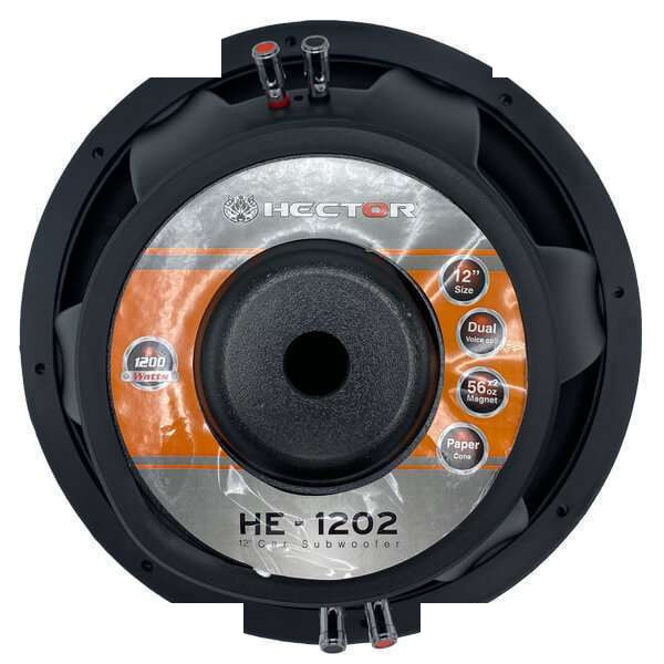 ساب ووفر پشت خودرو هکتور مدل HE-1202 سایز 12 اینچ ساب ووفر پشت خودرو هکتور مدل HE-1202 سایز 12 اینچ