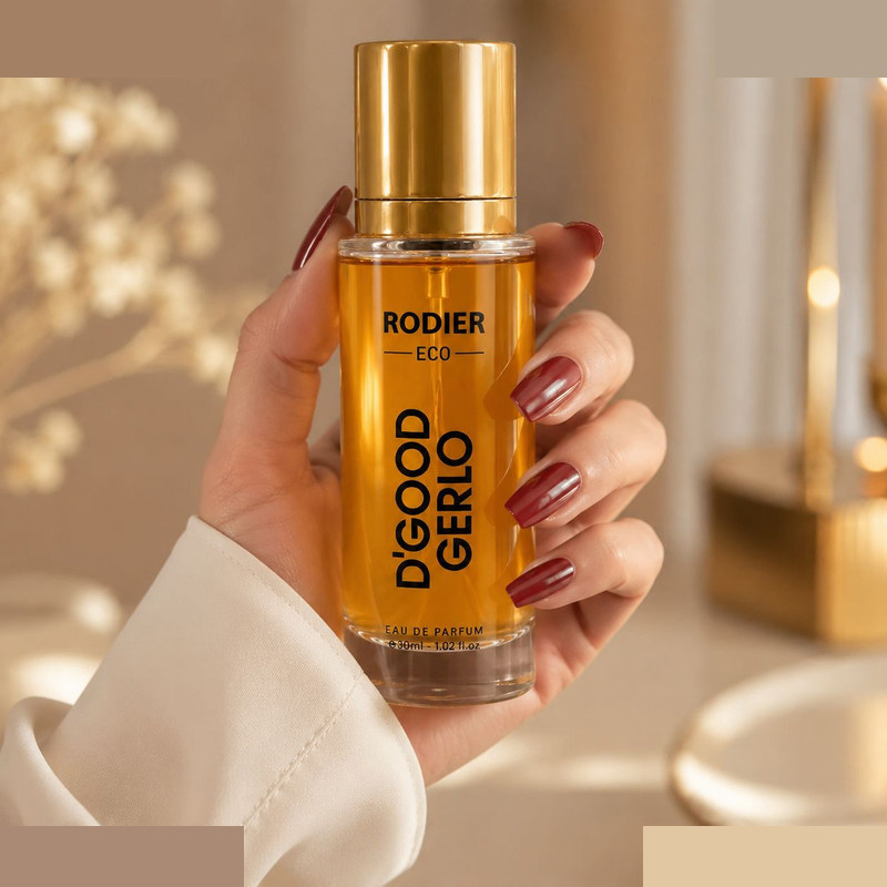 عطر جیبی زنانه رودیر مدل D'Good Gerlo با رایحه تلخ و گلی عطر جیبی زنانه رودیر مدل D'Good Gerlo با رایحه تلخ و گلی