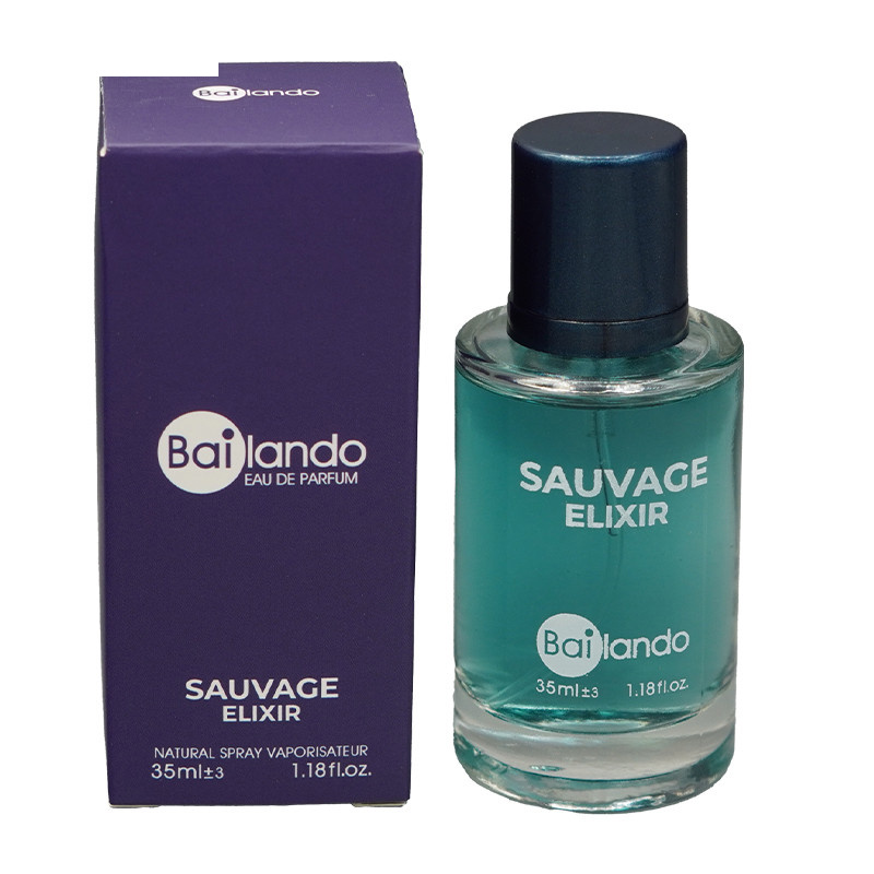 عطر جیبی مردانه بایلندو مدل SAUVAGE ELIXIR با رایحه تلخ عطر جیبی مردانه بایلندو مدل SAUVAGE ELIXIR با رایحه تلخ