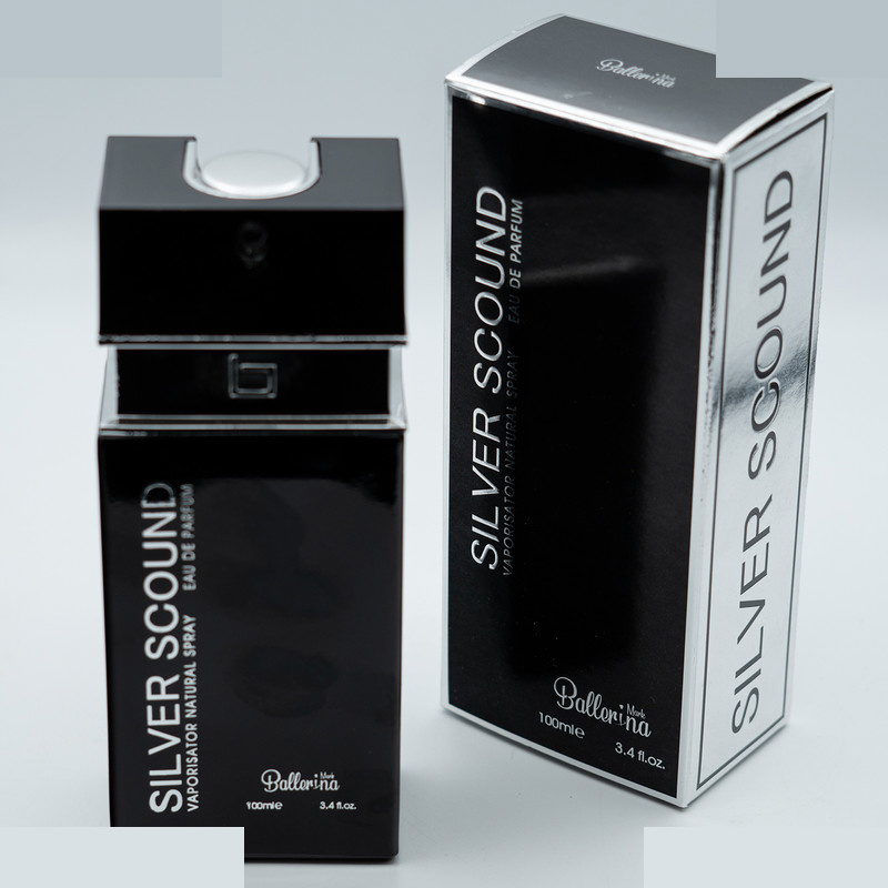 ادوپرفیوم مردانه بالرینا مدل SILVER SCOUND ادوپرفیوم مردانه بالرینا مدل SILVER SCOUND