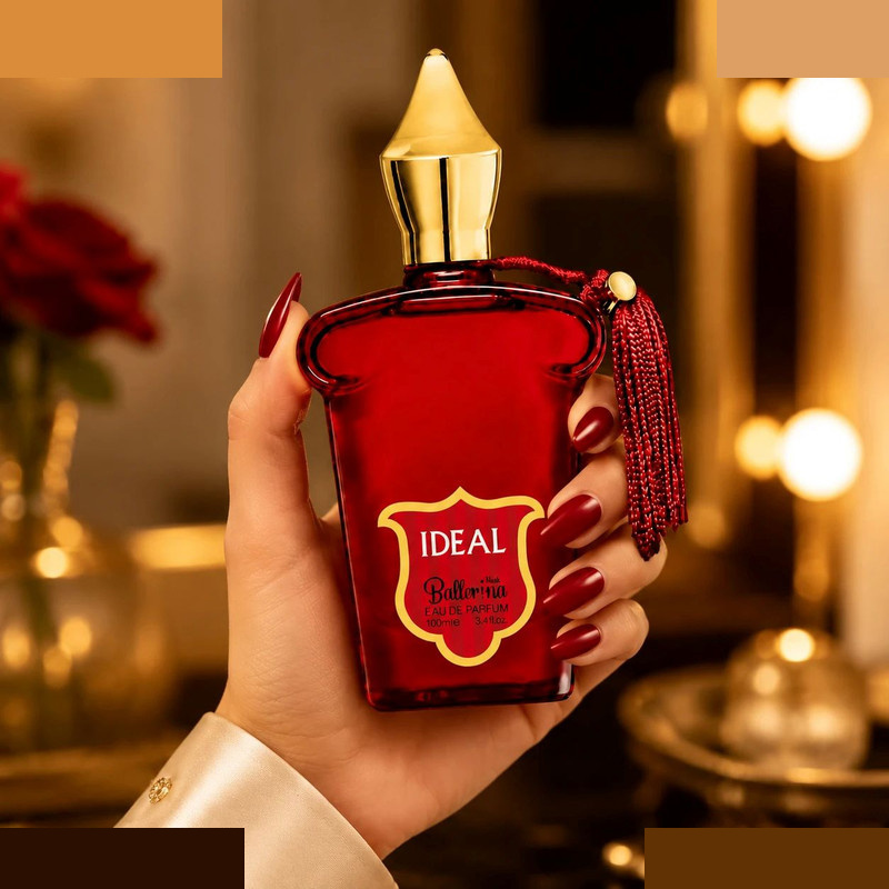 ادوپرفیوم زنانه بالرینا مدل IDEAL با رایحه گرم ادوپرفیوم زنانه بالرینا مدل IDEAL با رایحه گرم