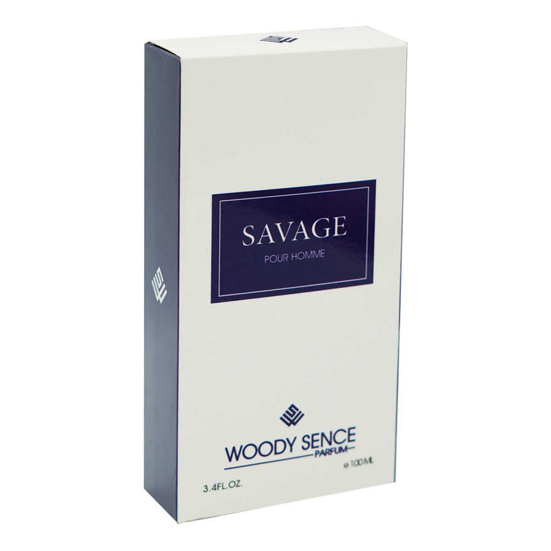 ادوپرفیوم مردانه وودی سنس مدل Savage ادوپرفیوم مردانه وودی سنس مدل Savage