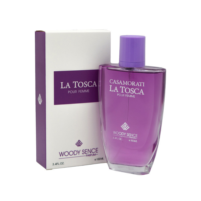 ادوپرفیوم زنانه وودی سنس مدل LA TOSCA با رایحه شیرین ادوپرفیوم زنانه وودی سنس مدل LA TOSCA با رایحه شیرین