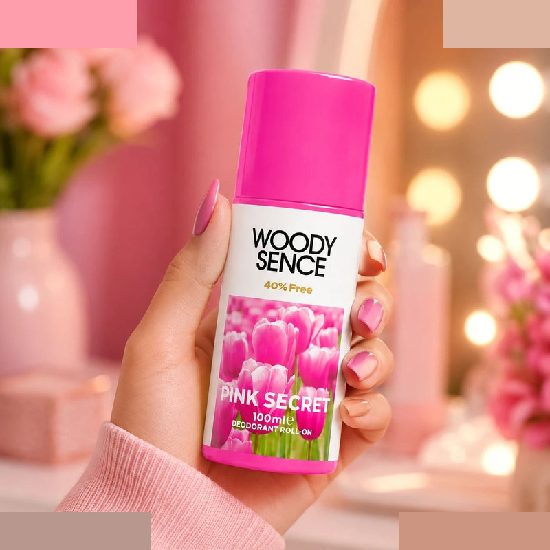رول دئودورانت زنانه وودی سنس مدل PINK SECRET رول دئودورانت زنانه وودی سنس مدل PINK SECRET