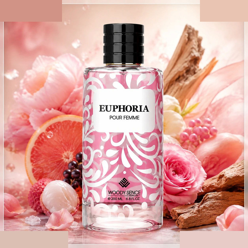 ادوپرفیوم زنانه وودی سنس مدل Euphoria با رایحه گرم ادوپرفیوم زنانه وودی سنس مدل Euphoria با رایحه گرم