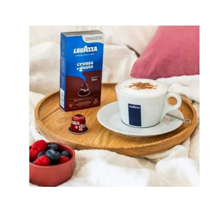 کپسول نسپرسو لاواتزا مدل Crema e Gusto Ricco وزن 55 گرم