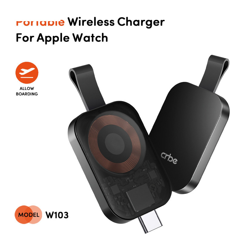 شارژر پرتابل ساعت هوشمند کربی مدل W103 مناسب برای Apple Watch شارژر پرتابل ساعت هوشمند کربی مدل W103 مناسب برای Apple Watch