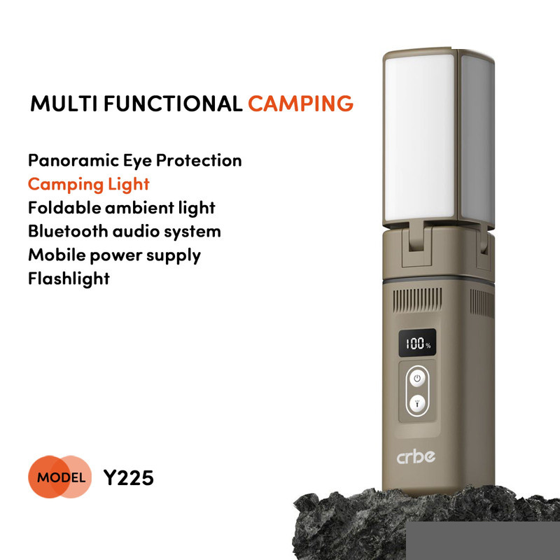 اسپیکر بلوتوثی قابل حمل کربی مدل Y225 POWERBANK&CAMPING LIGHT اسپیکر بلوتوثی قابل حمل کربی مدل Y225 POWERBANK&CAMPING LIGHT