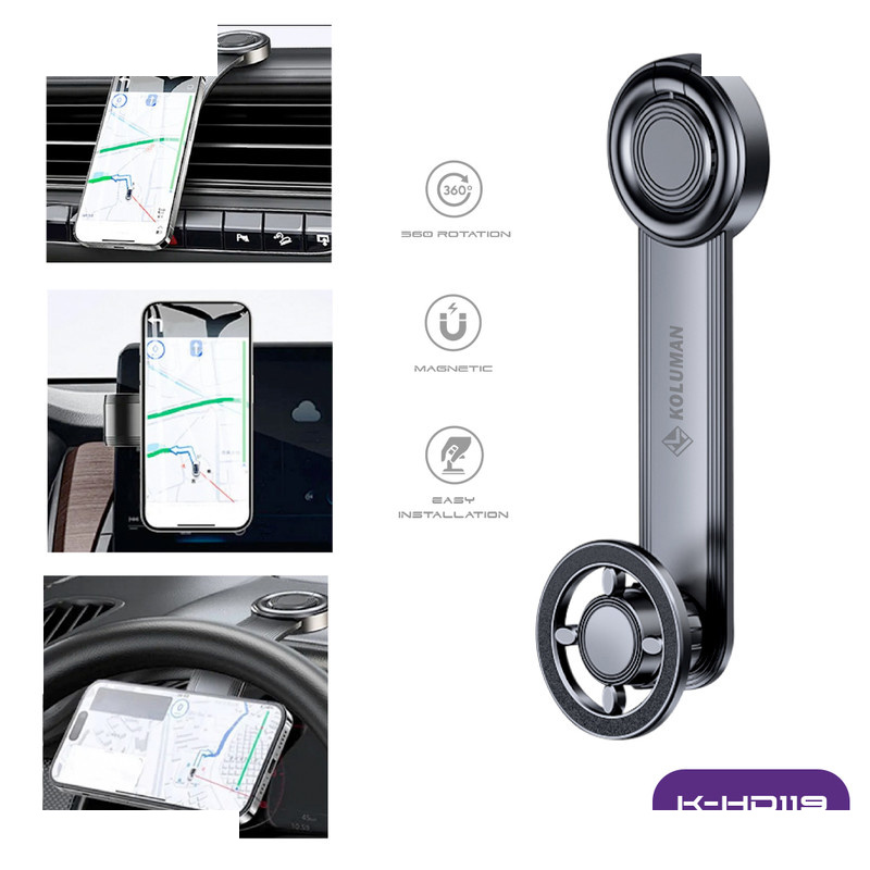 پایه نگهدارنده گوشی موبایل و تبلت کلومن مدل K-HD119 پایه نگهدارنده گوشی موبایل و تبلت کلومن مدل K-HD119