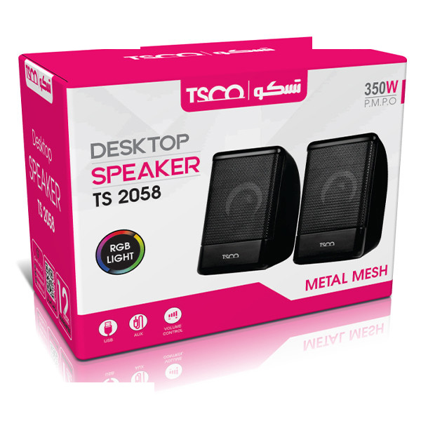 اسپیکر دسکتاپ تسکو مدل TS 2058 اسپیکر دسکتاپ تسکو مدل TS 2058