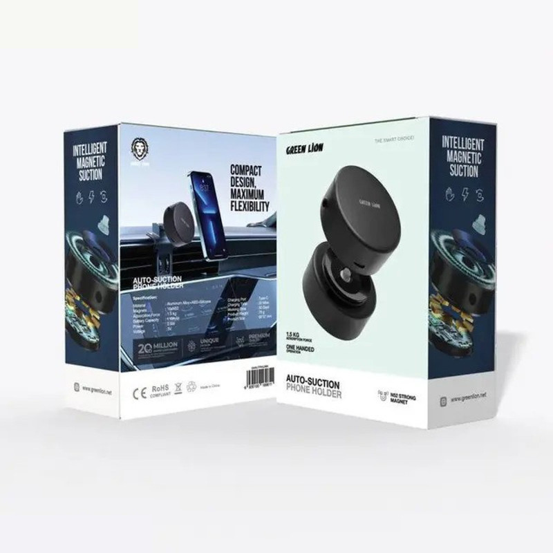 پایه نگهدارنده گوشی موبایل گرین لاین مدل Auto-Suction Phone Holder پایه نگهدارنده گوشی موبایل گرین لاین مدل Auto-Suction Phone Holder