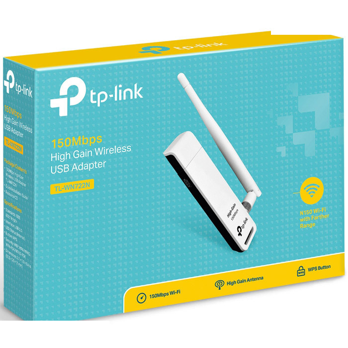 کارت شبکه USB و بیسیم تی پی-لینک مدل TL-WN722N کارت شبکه USB و بیسیم تی پی-لینک مدل TL-WN722N