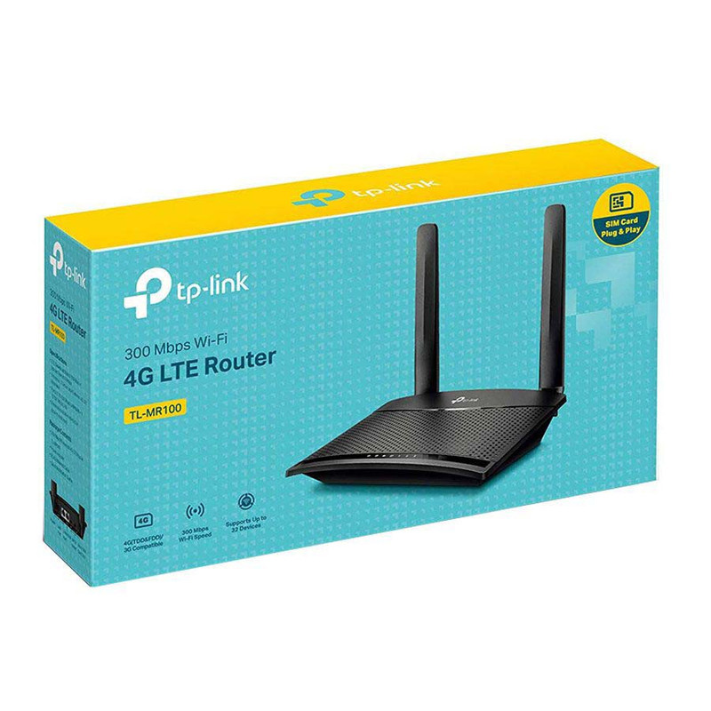 مودم 3G/4G خانگی تی پی-لینک مدل MR100 مودم 3G/4G خانگی تی پی-لینک مدل MR100