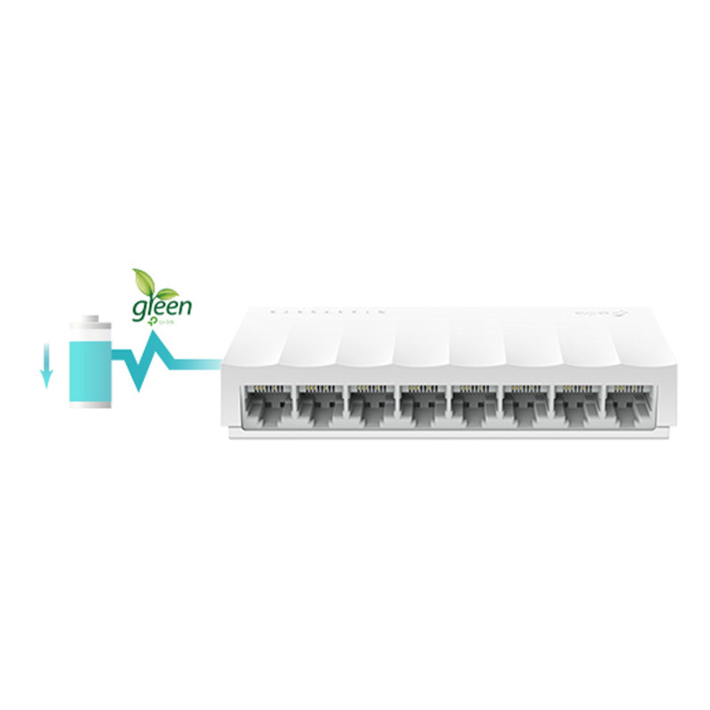سوییچ 8 پورت مگابیتی و دسکتاپ تی پی-لینک مدل LS1008 سوییچ 8 پورت مگابیتی و دسکتاپ تی پی-لینک مدل LS1008