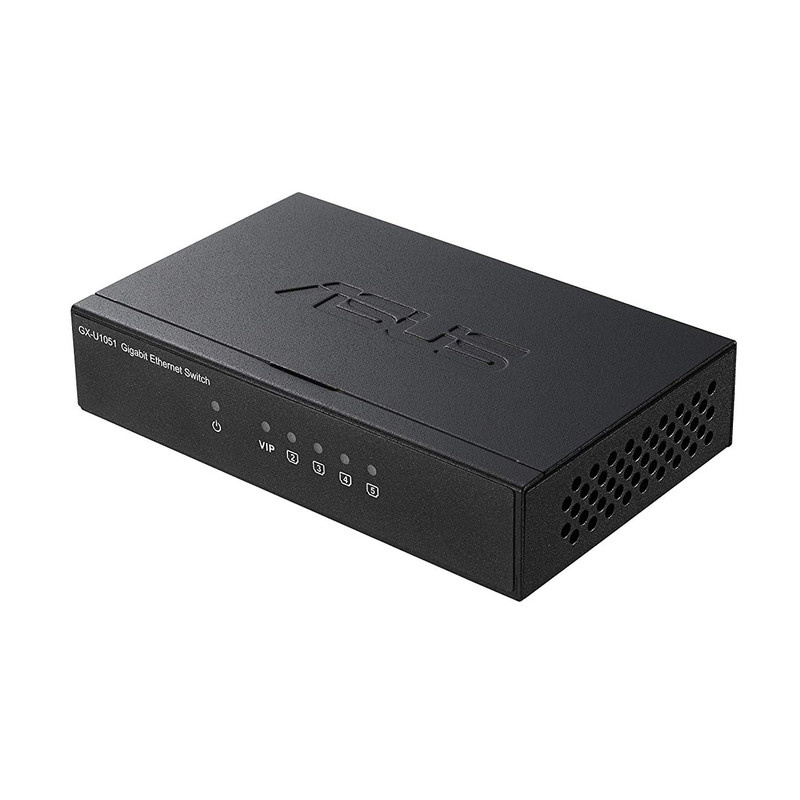 سوئیچ 5 پورت ایسوس مدل GX-U1051 سوئیچ 5 پورت ایسوس مدل GX-U1051