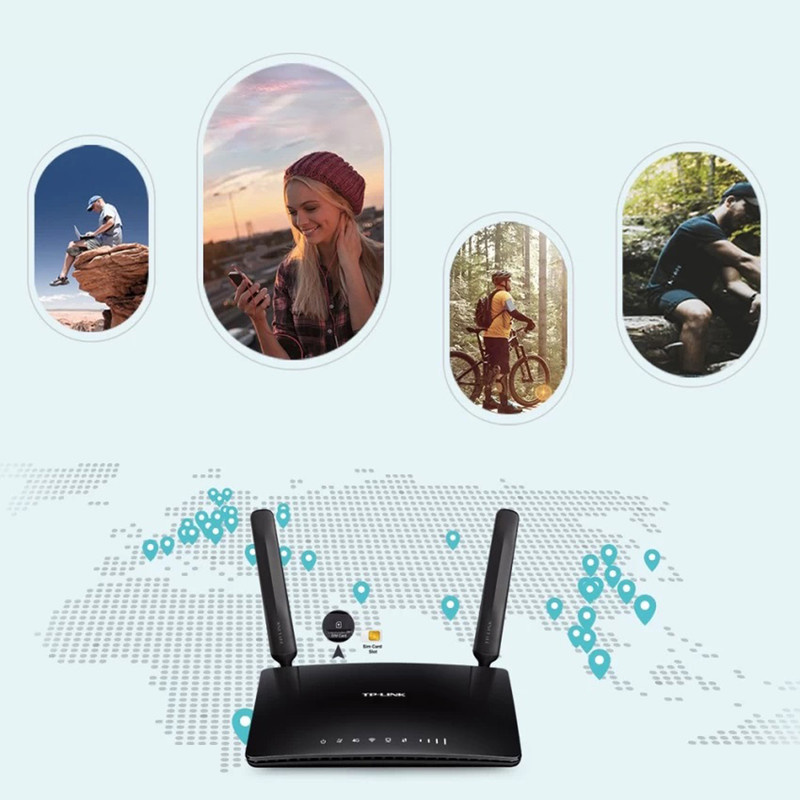 مودم روتر بیسیم 4G LTE تیپیلینک مدل TL-MR6400 مودم روتر بیسیم 4G LTE تیپیلینک مدل TL-MR6400