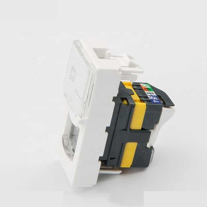 کیستون شبکه cat6 لگراند مدل 76561 بسته 10 عددی کیستون شبکه cat6 لگراند مدل 76561 بسته 10 عددی
