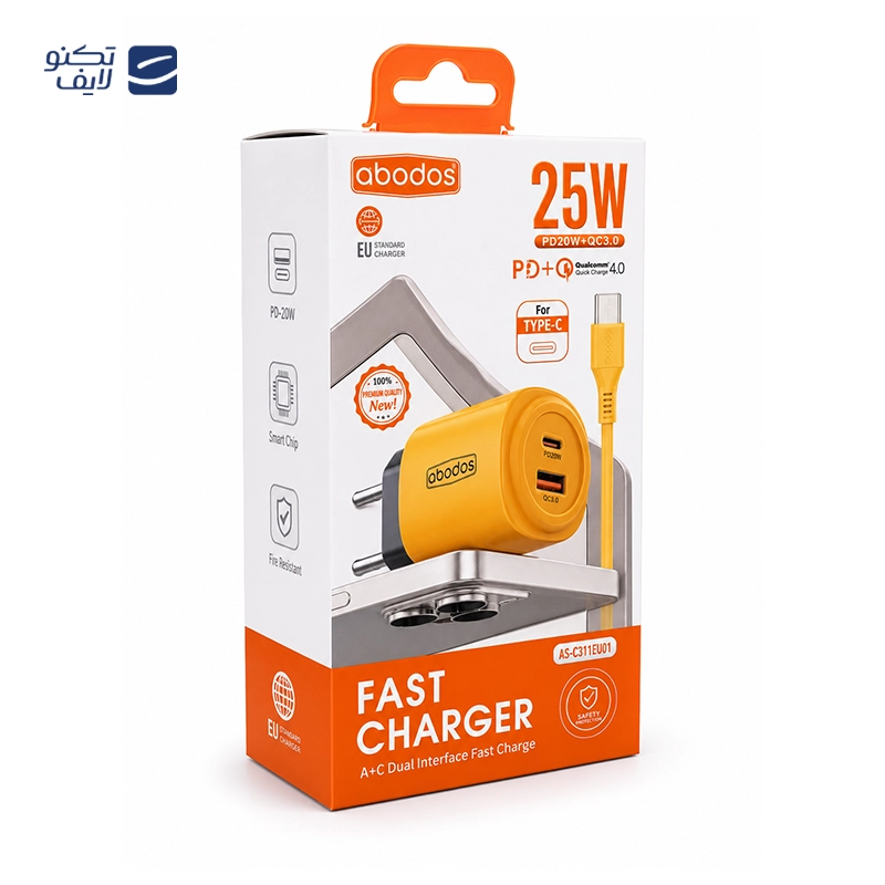 gallery-شارژر دیواری آبادوس مدل AS-CS311EU KIT به همراه کابل تایپ سی -gallery-1-TLP-517453_e9ae5eaf-7a73-40b3-9e7e-b3257640d3cc.webp gallery-شارژر دیواری آبادوس مدل AS-CS311EU KIT به همراه کابل تایپ سی -gallery-1-TLP-517453_e9ae5eaf-7a73-40b3-9e7e-b3257640d3cc.webp