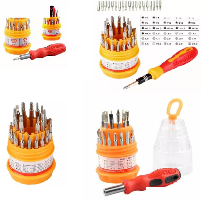 مجموعه 30 عددی سری پیچ گوشتی مدل XR-6036B مجموعه 30 عددی سری پیچ گوشتی مدل XR-6036B
