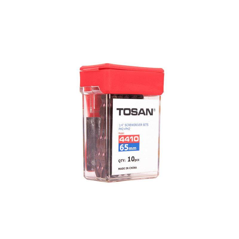 سری پیچ گوشتی دو سر چهار سو توسن مدل T4410 سایز 65 میلی متر سری پیچ گوشتی دو سر چهار سو توسن مدل T4410 سایز 65 میلی متر