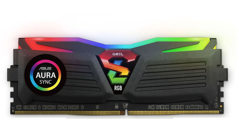 رم دسکتاپ DDR4 تک کاناله 3200 مگاهرتز CL16 گیل مدل SUPER LUCE RGB SYNC ظرفیت 8 گیگابایت رم دسکتاپ DDR4 تک کاناله 3200 مگاهرتز CL16 گیل مدل SUPER LUCE RGB SYNC ظرفیت 8 گیگابایت