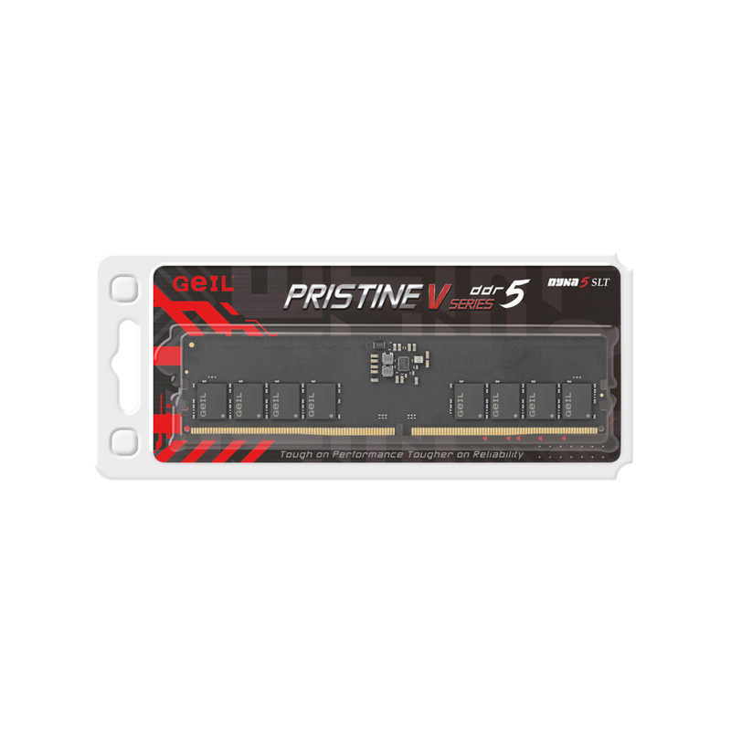 رم دسکتاپ DDR5 تک کاناله 4800 مگاهرتز CL38 گیل مدل Pristine ظرفیت 32 گیگابایت رم دسکتاپ DDR5 تک کاناله 4800 مگاهرتز CL38 گیل مدل Pristine ظرفیت 32 گیگابایت