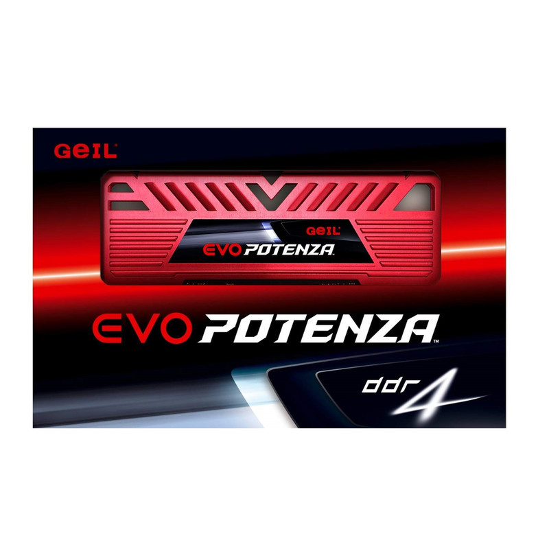 رم دسکتاپ DDR4 تک کاناله 3000 مگاهرتز CL16 گیل مدل Potenza ظرفیت 8 گیگابایت رم دسکتاپ DDR4 تک کاناله 3000 مگاهرتز CL16 گیل مدل Potenza ظرفیت 8 گیگابایت