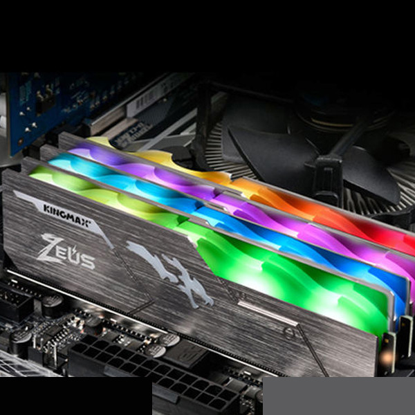 رم دسکتاپ DDR4 تک کاناله 3200 مگاهرتز CL17 کینگ مکس مدل Zeus Dragon RGB ظرفیت 8 گیگابایت رم دسکتاپ DDR4 تک کاناله 3200 مگاهرتز CL17 کینگ مکس مدل Zeus Dragon RGB ظرفیت 8 گیگابایت