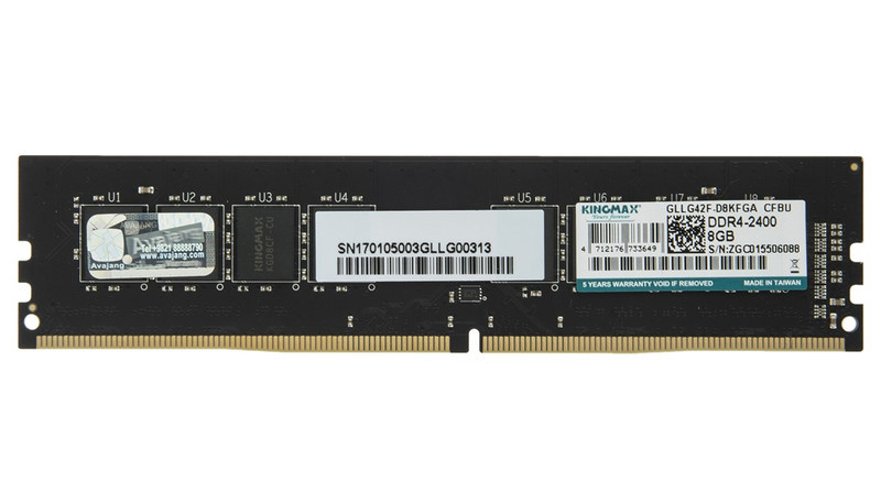 رم دسکتاپ DDR4 تک کاناله 2400 مگاهرتز کینگ مکس ظرفیت 8 گیگابایت رم دسکتاپ DDR4 تک کاناله 2400 مگاهرتز کینگ مکس ظرفیت 8 گیگابایت