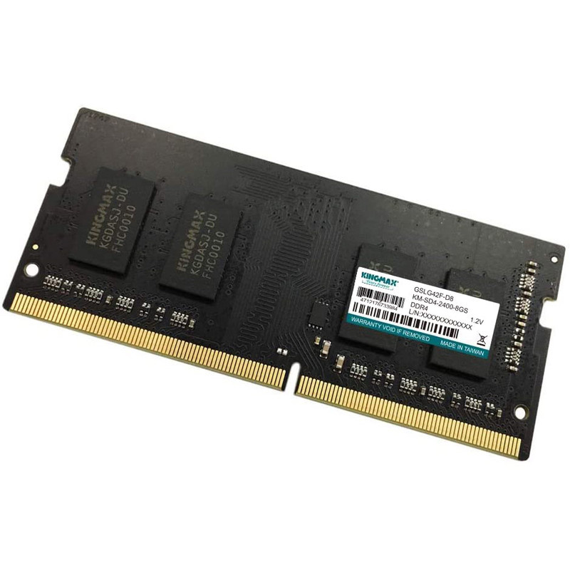 رم لپ تاپ DDR4 تک کاناله 2666 مگاهرتز CL19 کینگ مکس ظرفیت 8 گیگابایت رم لپ تاپ DDR4 تک کاناله 2666 مگاهرتز CL19 کینگ مکس ظرفیت 8 گیگابایت