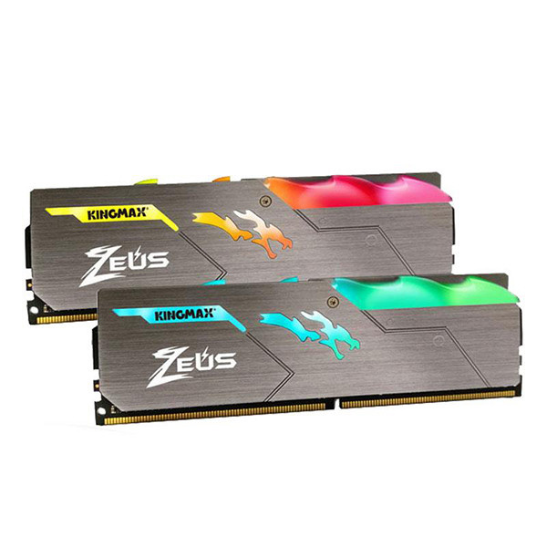 رم دسکتاپ DDR4 تک کاناله 3200 مگاهرتز CL17 کینگ مکس مدل Zeus Dragon RGB ظرفیت 16 گیگابایت رم دسکتاپ DDR4 تک کاناله 3200 مگاهرتز CL17 کینگ مکس مدل Zeus Dragon RGB ظرفیت 16 گیگابایت