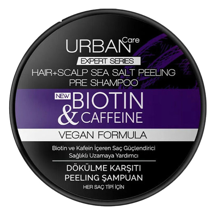 اسکراب مو اربن کر مدل BIOTIN and CAFFEINE وزن 200 گرم اسکراب مو اربن کر مدل BIOTIN and CAFFEINE وزن 200 گرم