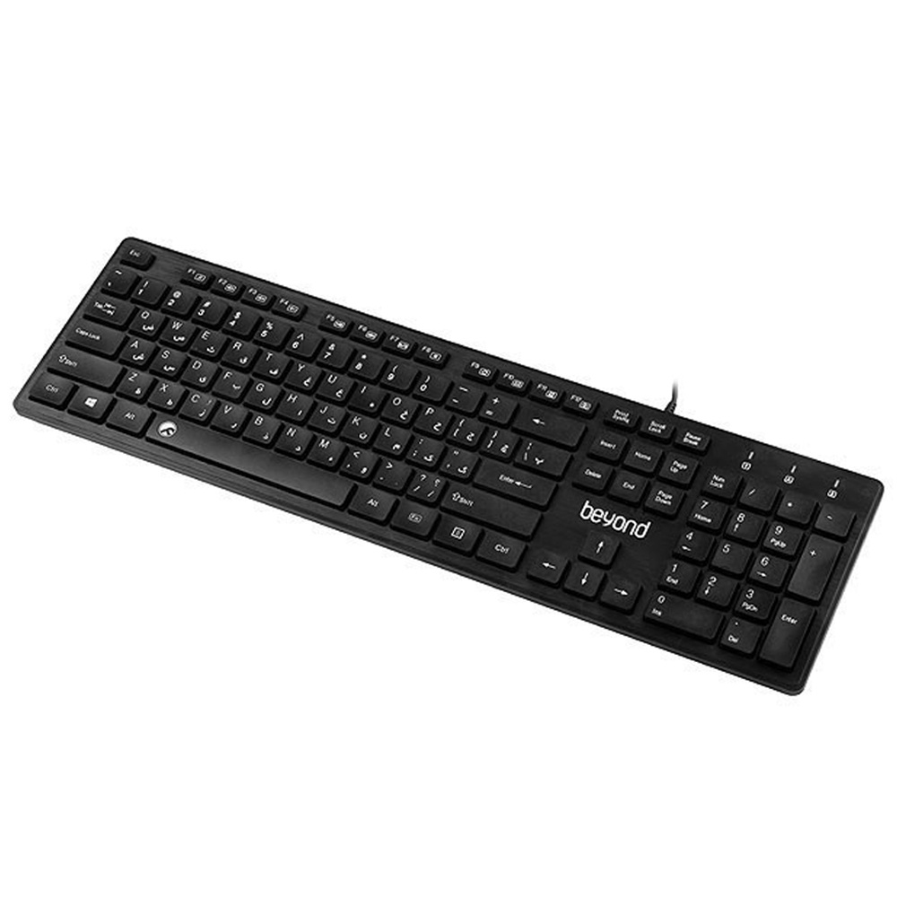 کیبورد باسیم بیاند مدل BEYOND BK-2880 کیبورد باسیم بیاند مدل BEYOND BK-2880