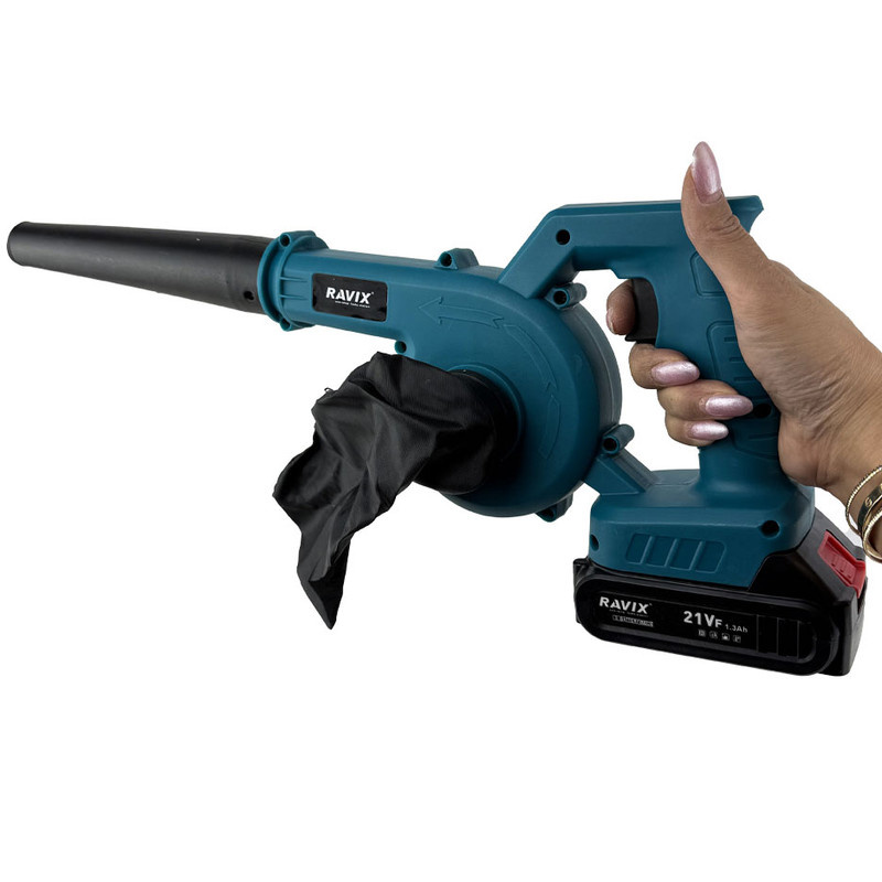 دستگاه دمنده و مکنده شارژی 2.3 متر مکعب در دقیقه راویکس مدل RX-7575 دستگاه دمنده و مکنده شارژی 2.3 متر مکعب در دقیقه راویکس مدل RX-7575