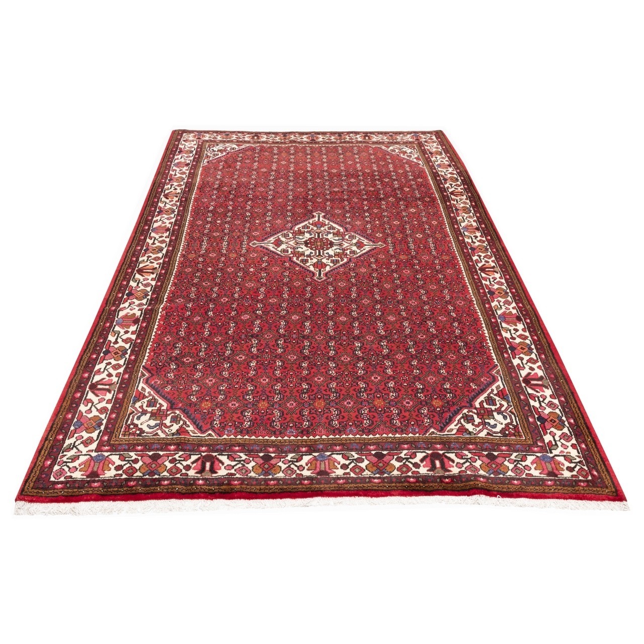 فرش دستباف قدیمی هفت متری حسین آباد کد 179353