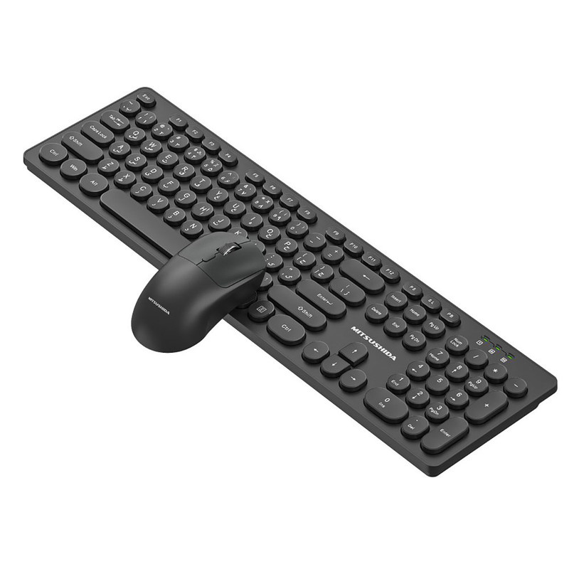 کیبورد و ماوس بی سیم میتسوشیدا مدل KC-AN500 کیبورد و ماوس بی سیم میتسوشیدا مدل KC-AN500