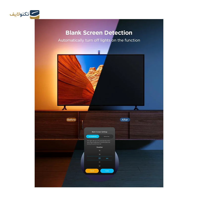 gallery-ریسه هوشمند تلویزیون 55 - 65 اینچ گووی مدل Envisual TV Backlight T2 H605C copy.png gallery-ریسه هوشمند تلویزیون 55 - 65 اینچ گووی مدل Envisual TV Backlight T2 H605C copy.png