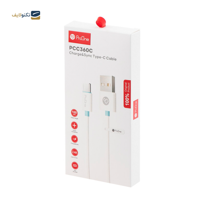 gallery- کابل تبدیل USB به تایپ سی پرووان مدل PCC360C طول 1 متر-gallery-2-TLP-6942_670d8e2f-9415-43b1-88a3-812b95887d31.png