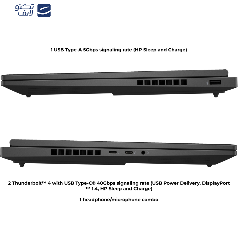 لپ تاپ 16.1 اینچی اچ پی مدل Omen Gaming 16 16t-WF100-i7 14700HX-32GB DDR5-2TB SSD-RTX4060-FHD-W لپ تاپ 16.1 اینچی اچ پی مدل Omen Gaming 16 16t-WF100-i7 14700HX-32GB DDR5-2TB SSD-RTX4060-FHD-W