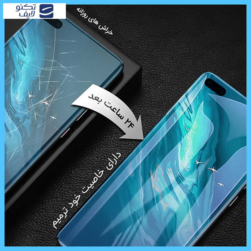 محافظ صفحه نمایش آنتی بلو تکنو مدل HyBLU مناسب برای گوشی موبایل سامسونگ Galaxy M12 