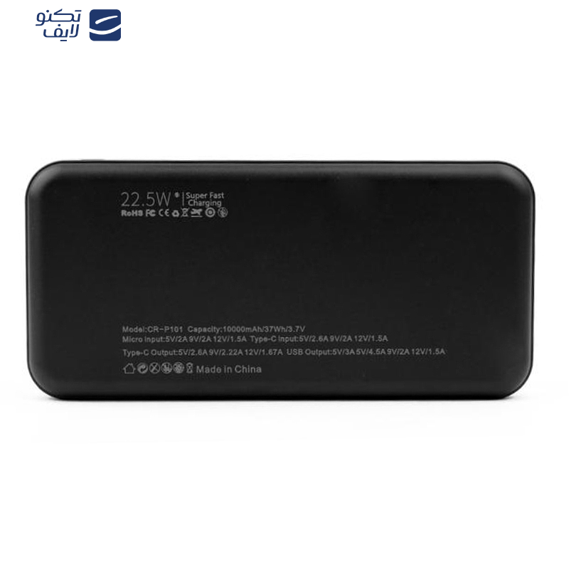 پاوربانک کربی مدل CR_P1O1 ظرفیت 10000 میلی آمپر ساعت پاوربانک کربی مدل CR_P1O1 ظرفیت 10000 میلی آمپر ساعت