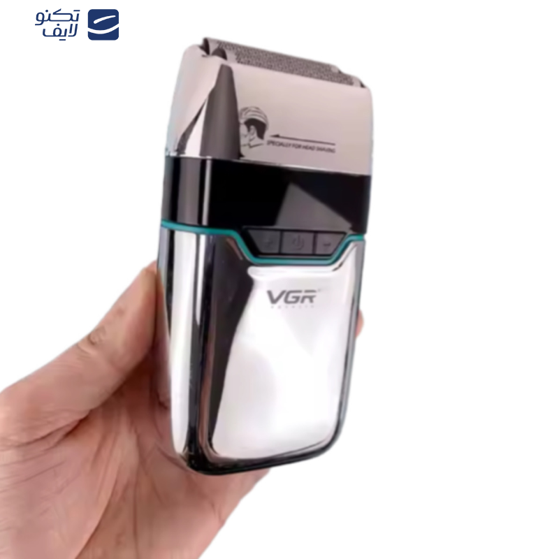 ماشین اصلاح موی صورت شارژی وی جی ار مدل V-350 ماشین اصلاح موی صورت شارژی وی جی ار مدل V-350
