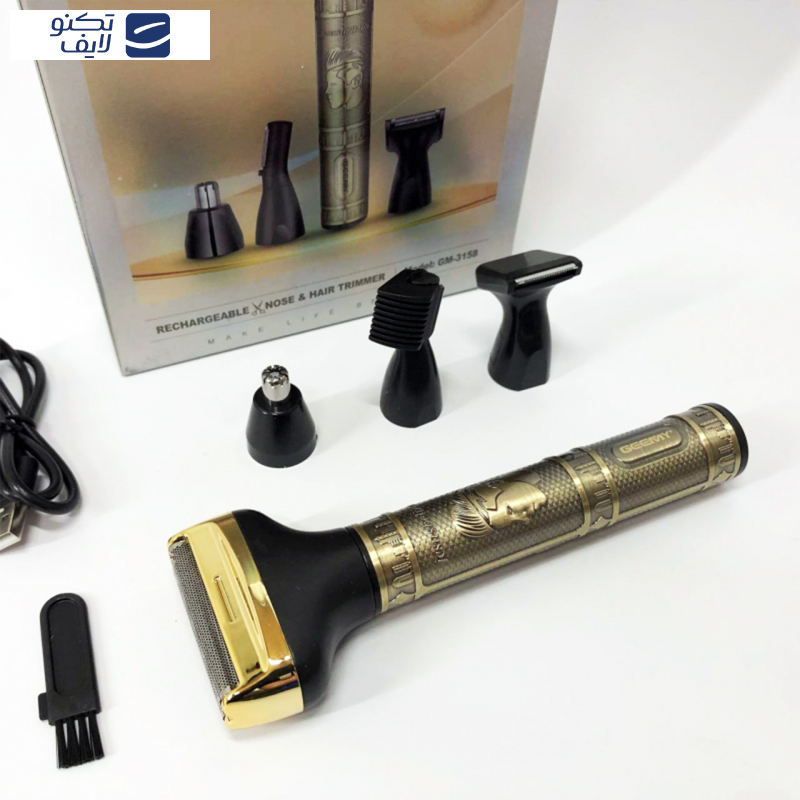 ماشین اصلاح موی صورت جیمی مدل GM-3158 ماشین اصلاح موی صورت جیمی مدل GM-3158