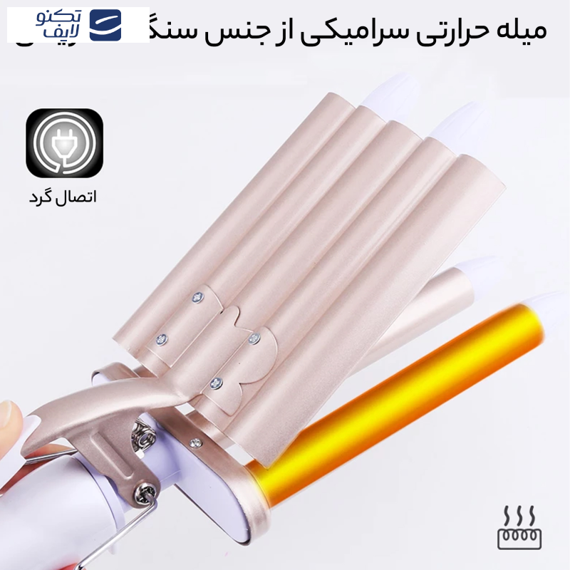 فر کننده و حالت دهنده مو کیمی مدل KM-1110 فر کننده و حالت دهنده مو کیمی مدل KM-1110